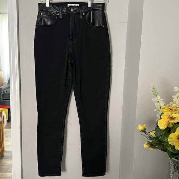 Abercrombie & Fitch skinny Ankle High Rise jeans size 29 or 8 Long NWT - Picture 2 of 16